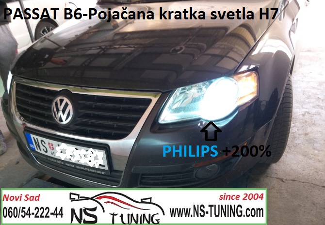 passat b6 farovi ugradnja ksenon sijalica za bolju vidljivost novi sad tuning auto servis